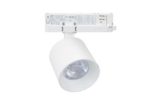 LED σποτ ράγας 4 γραμμών COB 30W 230V ενδιάμεσο λευκό φως 4000K 38° λευκό Φ88x88mm