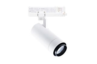 LED σποτ ράγας 4 γραμμών ρυθμιζόμενο ντιμαριζόμενο COB 40W 230V ενδιάμεσο φως 4000K Φ95x191mm λευκό