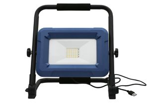 Προβολέας LED φορητός επαναφορτιζόμενος 25W ενδιάμεσο φως 4000K 2000 lm μπλε (3-2514)