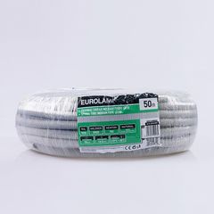 Eurolamp σωλήνας σπιράλ μεσαίου τύπου 750N Φ20 halogen free fire resistant RAL 7035 (HF3 020)