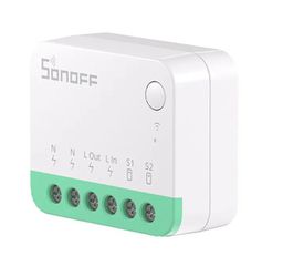 Συσκευή λειτουργίας WiFi Mini R4M Sonoff 100-240V AC συμβατό με Google Home & Amazon Alexa 33x40x16.8 mm