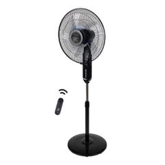 Ανεμιστήρας Επιδαπέδιος Telemax DC12 Μαύρος 40cm - 30W DC Μοτέρ & Διπλή Φτερωτή ( FS40-DC12 )