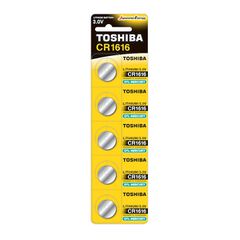 Μπαταρία Λιθίου TOSHIBA CR1616 3V 5 τεμ.(CR1616 PW CP-5C)