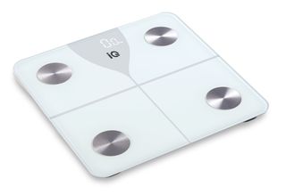 Smart ζυγαριά με λιπομετρητή και Bluetooth λευκή με μέτρηση σωματικού λίπους και πολλαπλά προφίλ χρηστών SC-744BT