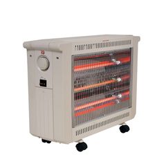 Θερμάστρα χαλαζία QUARTZ 2400W με 3 ρυθμίσεις θερμοκρασίας και ροδάκια HT-1490