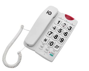 Σταθερό τηλέφωνο DT-836BB white με 3 μνήμες και ρυθμιζόμενη ένταση ακουστικού