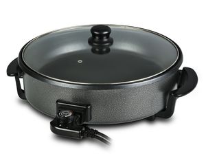 Ηλεκτρικό τεπανγιάκι KC-1122 36 εκ. 1500W με αντικολλητική επιφάνεια και θερμοστάτη έως 240°C