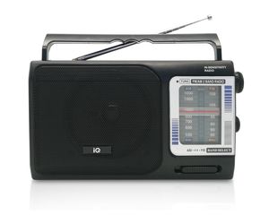 Φορητό ράδιο FM/AM IQ PR-141 με αναλογικό δέκτη και ενσωματωμένο ηχείο