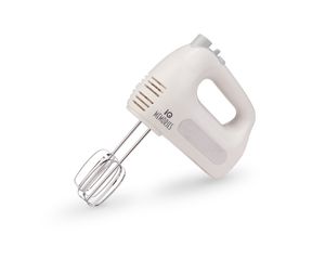 Μίξερ χειρός 400W με 6 ταχύτητες και λειτουργία turbo MEMORIES HM-211 λευκό