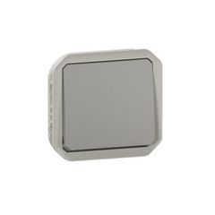 Διακόπτης αλλέ-ρετούρ LEGRAND Plexo 10 AX 250V IP55 γκρι 70,5x70,5x49mm