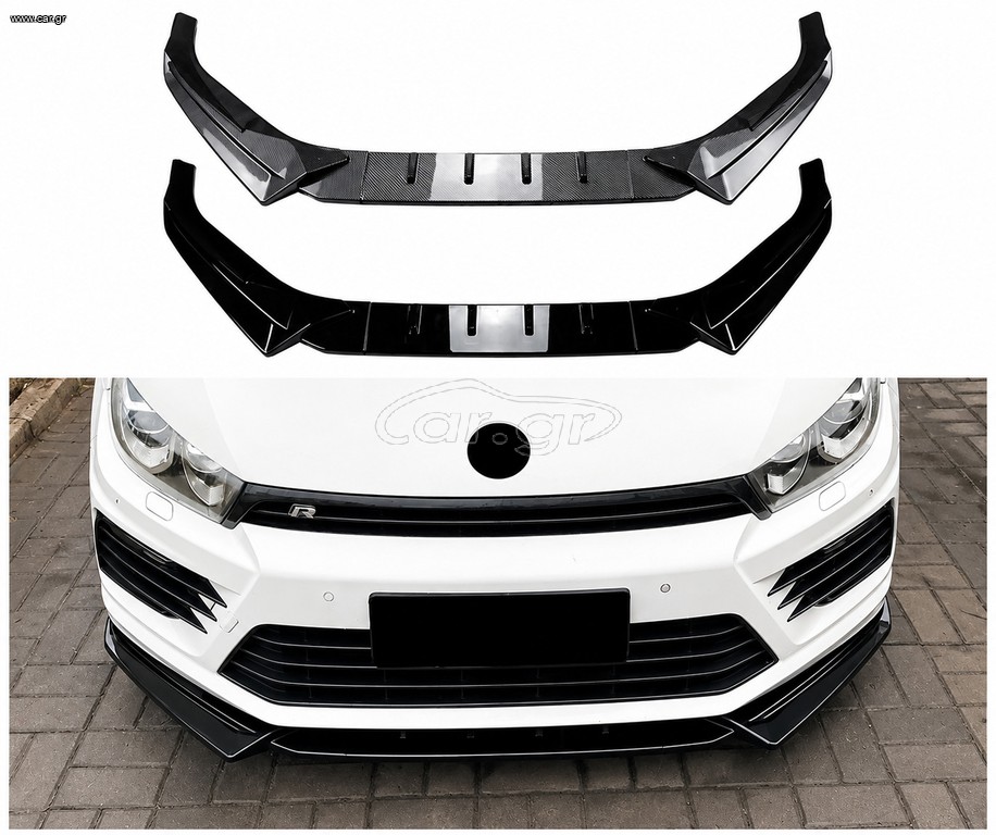 Vw Scirocco front Spoiler / Εμπροσθιο Σποιλερ Facelift