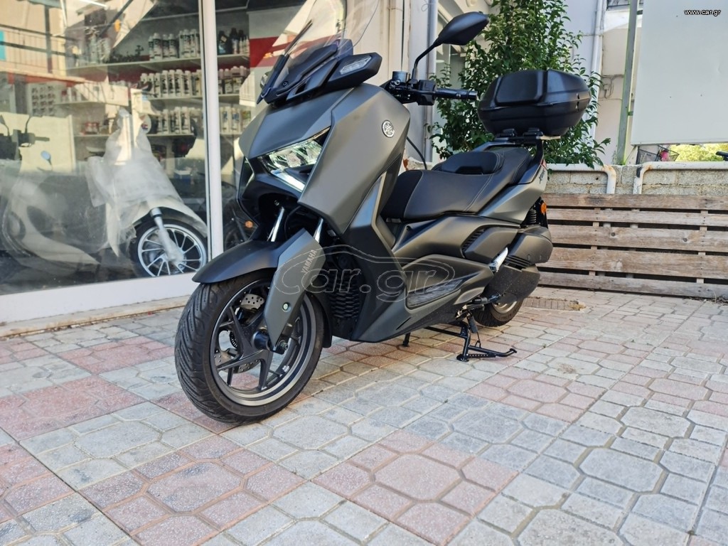 Yamaha XMAX 300 Tech Max+ EU5+ 2026 ΓΝΗΣΙΑ ΒΑΣΗ ΚΙΝΗΤΟΥ ΚΑΙ ΒΑΛΙΤΣΑ