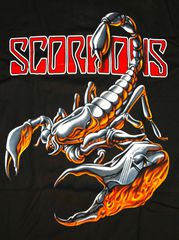 Ανδρική Unisex κοντομάνικη μπλούζα Original Indico Rock T-Shirt Scorpions Size L-thumb-1