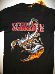 Ανδρική Unisex κοντομάνικη μπλούζα Original Indico Rock T-Shirt Scorpions Size L-thumb-2