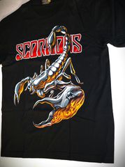 Ανδρική Unisex κοντομάνικη μπλούζα Original Indico Rock T-Shirt Scorpions Size L-thumb-6