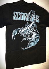 Ανδρική Unisex κοντομάνικη μπλούζα Original Indico Rock T-Shirt Scorpions Size L-thumb-8