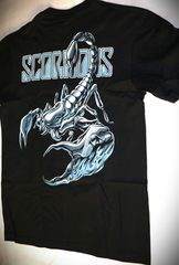 Ανδρική Unisex κοντομάνικη μπλούζα Original Indico Rock T-Shirt Scorpions Size L-thumb-9
