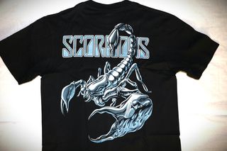 Ανδρική Unisex κοντομάνικη μπλούζα Original Indico Rock T-Shirt Scorpions Size L-thumb-11