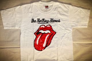Ανδρική Unisex κοντομάνικη μπλούζα Original Indico Rock T-Shirt The Rolling Stones logo Size L-thumb-3