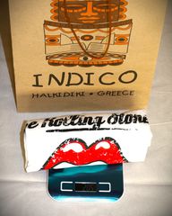 Ανδρική Unisex κοντομάνικη μπλούζα Original Indico Rock T-Shirt The Rolling Stones logo Size L-thumb-8