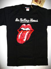 Ανδρική Unisex κοντομάνικη μπλούζα Original Indico Rock T-Shirt The Rolling Stones logo black Size L