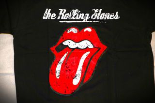 Ανδρική Unisex κοντομάνικη μπλούζα Original Indico Rock T-Shirt The Rolling Stones logo black Size L-thumb-3