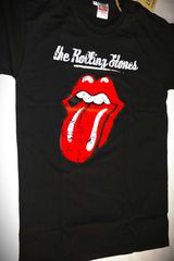 Ανδρική Unisex κοντομάνικη μπλούζα Original Indico Rock T-Shirt The Rolling Stones logo black Size L-thumb-4