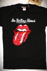 Ανδρική Unisex κοντομάνικη μπλούζα Original Indico Rock T-Shirt The Rolling Stones logo black Size L-thumb-6