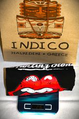 Ανδρική Unisex κοντομάνικη μπλούζα Original Indico Rock T-Shirt The Rolling Stones logo black Size L-thumb-13