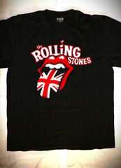 Ανδρική Unisex κοντομάνικη μπλούζα Original Indico Rock T-Shirt The Rolling Stones flag Size L