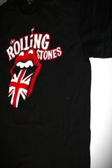 Ανδρική Unisex κοντομάνικη μπλούζα Original Indico Rock T-Shirt The Rolling Stones flag Size L-thumb-5