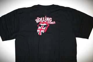 Ανδρική Unisex κοντομάνικη μπλούζα Original Indico Rock T-Shirt The Rolling Stones flag Size L-thumb-8