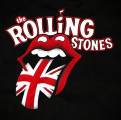 Ανδρική Unisex κοντομάνικη μπλούζα Original Indico Rock T-Shirt The Rolling Stones flag Size L-thumb-9