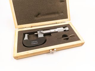 Μικρόμετρο Ακριβείας Helios Preisser (Γερμανίας) 0-25mm / 0.01mm – Άριστη Κατάσταση