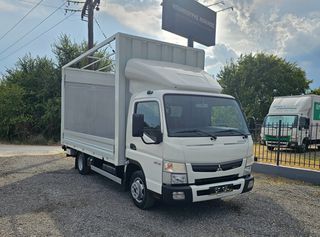 Mitsubishi Canter 2022 Fuso 3C15 Euro6d Άδεια Δ.Χ A/C Καρότσα Κουρτίνα-thumb-1