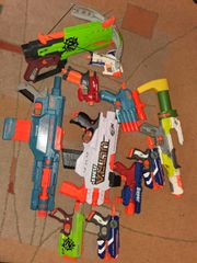 Nerf όπλα πολλά!!!