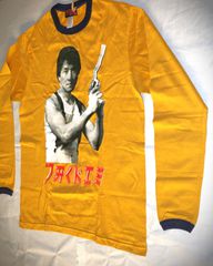 Ανδρική Unisex μακρυμάνικη μπλούζα vintage 70`s Work T-Shirt Chacky Chan Size L-thumb-1