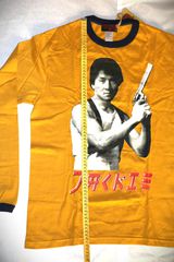 Ανδρική Unisex μακρυμάνικη μπλούζα vintage 70`s Work T-Shirt Chacky Chan Size L-thumb-4
