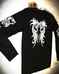 Ανδρική Unisex μακρυμάνικη μπλούζα vintage 70`s Work T-Shirt Tribal Size M-thumb-13