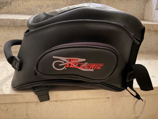 tank bag βαλιτακι ρεζερβουαρ δερμα