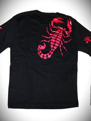 Ανδρική Unisex μακρυμάνικη μπλούζα vintage 70`s Work T-Shirt SCORPIO Size M-thumb-8
