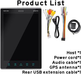 Ηχοσύστημα αυτοκινήτου 2DIN - 9520A - 9.5" - 2+32G - Android - 000569-thumb-1