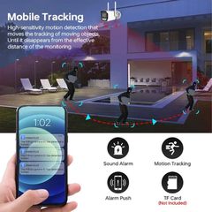 Κάμερα ασφαλείας IP - Bullet - WiFi - V380 Pro - 020355