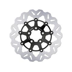 Galfer brake rotor. Wave Floating. Black/Bright. 292x5mm