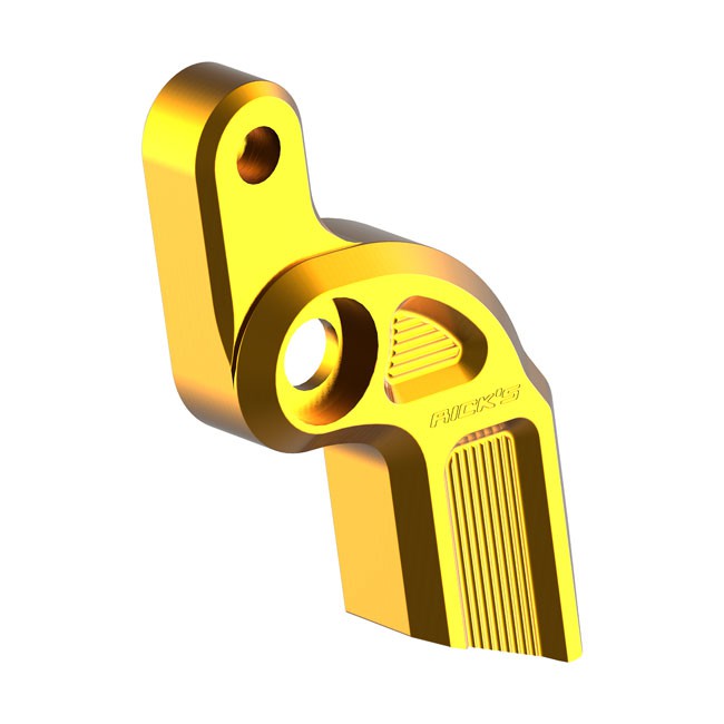 Rick's Motorcycles, Shift arm extension. Gloss Gold