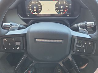 Land Rover Defender 2021 D350 90 X DYNAMIC TOTAL BLACK ΜΕ PADDLES-thumb-6