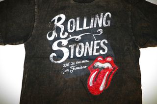 Ανδρική Unisex κοντομάνικη μπλούζα Original Virgin Republic licensed T-Shirt Rolling Stones Size L-thumb-3