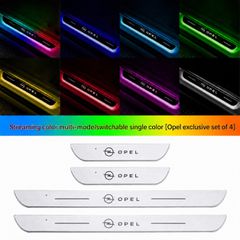 Opel Logo Φωτιζόμενα Μαρσπιέ Πόρτας (4τμχ) Dynamic Ambient Light 11 εφέ Φωτισμού ασύρματη εγκατάσταση