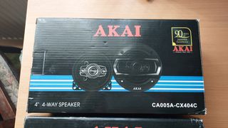 2 σετ ηχεία στρογγυλά AKAI