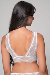 Νυφικό Δαντελένιο Bralette - Ιβουάρ-thumb-1